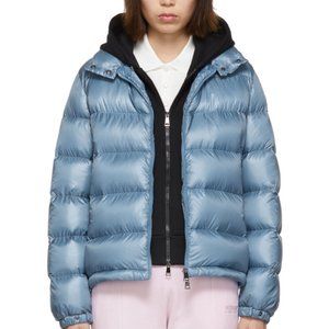 MONCLER Blue Down Copenhague Jacket